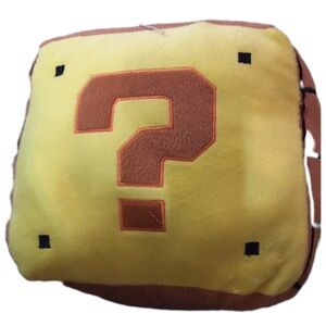 Yellow and Brown Question Block Plush